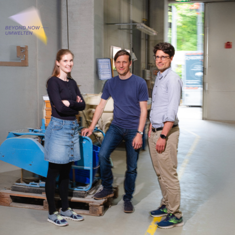 Foto: Julian Linden Ein Projekt im Rahmen der Jahresthemen »Beyond Now ⸺ Umwelten«