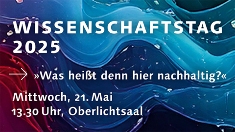 21. Mai, 13.30 bis 16.45 Uhr, Oberlichtsaal
