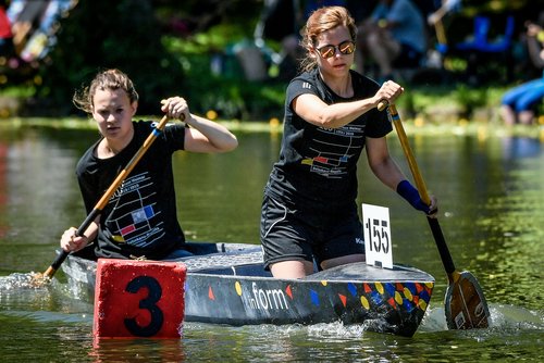 Bauhaus Universität Weimar Betonkanu Regatta 2019 Weimarer Teams