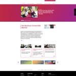 Die Website der Bauhaus-Universität Weimar hat ein neues Gesicht erhalten: insbesondere das Benutzererlebnis auf mobilen Endgeräten wurde grundlegend verbessert. 