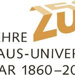 Logo des Hochschuljubiläums (Bauhaus-Universität Weimar)