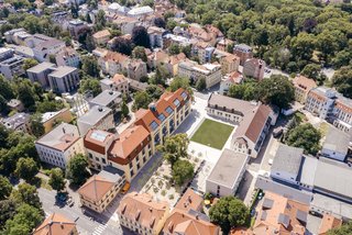 Luftaufnahme der Bauhaus-Universität