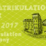 Einladung zur Immatrikulationsfeier 2017