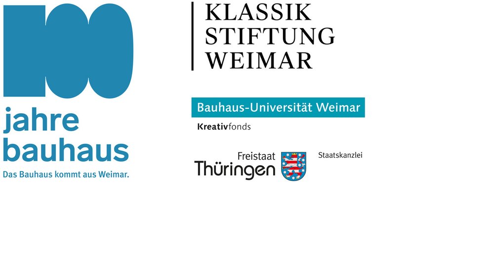 IMAGINARY BAUHAUS MUSEUM findet in Kooperation mit der Klassik Stiftung Weimar statt und wird gefördert von der Thüringer Staatskanzlei und dem Kreativfonds der Bauhaus-Universität Weimar.