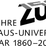 Signet des Jubiläums 150 Jahre ZUR Bauhaus-Universität Weimar (Bauhaus-Universität Weimar)