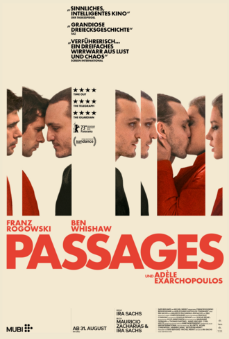 Plakat zum Film »Passages«.