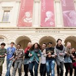 Gemeinsam in Weimar: deutsche und internatonale Studierende (Bauhaus-Universität Weimar, Foto: Hamish John Appleby)