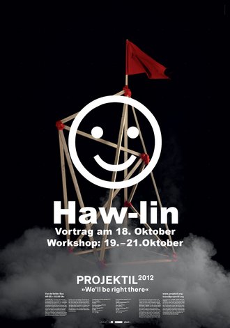 Plakat zur Veranstaltungsreihe "Projektil"