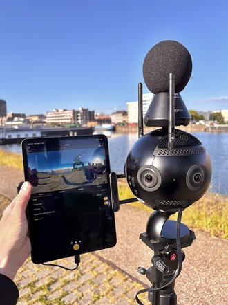 360°-Aufnahmen „Nieuwe Dokken“ in Gent (Belgien)