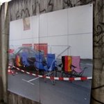 Projekt »Seitenwechsel« von Peter Piller im Rahmen von »B1/A 40 Die Schönheit der großen Straße« (Foto: Martin Oldengott)