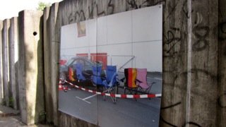 Projekt »Seitenwechsel« von Peter Piller im Rahmen von »B1/A 40 Die Schönheit der großen Straße« (Foto: Martin Oldengott)