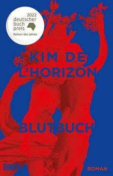 Das Cover zeigt ein rot eingefärbtes Foto von Berninis Marmorskulptur von Apollo und Daphne auf blauem Hintergrund. In blauer Schrift darüber gelegt stehen der Name des*der Autor*in sowie der Romantitel.