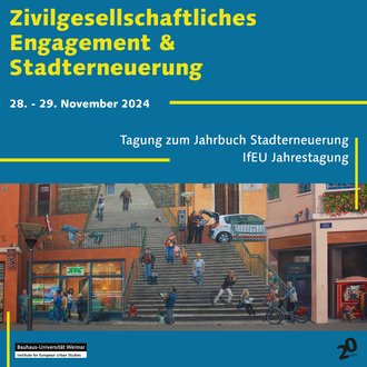 Veranstaltungsplakat. Copyright: Eunsae Lee, Institut für Europäische Urbanistik