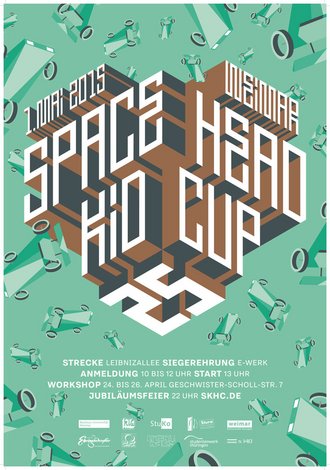 Plakat zum SpaceKidHeadCup 2015