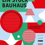 Plakat zum Weihnachtsmarkt »Kauf Dir ein Stück Bauhaus«