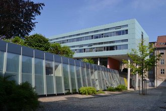 Laborgebäude der Fakultät Bauingenieurwesen der Bauhaus-Universität Weimar (Foto: Carmen Boden)