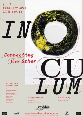 Poster der Inoculum-Konferenz, Design: Mathias Schmitt