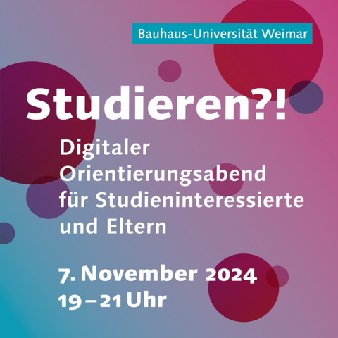 7. November, 19 - 21 Uhr 