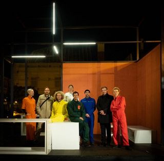 Foto: Julian Pracht Bei der Eröffnung des Pavillons
