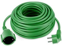 Photo of a green extension cable