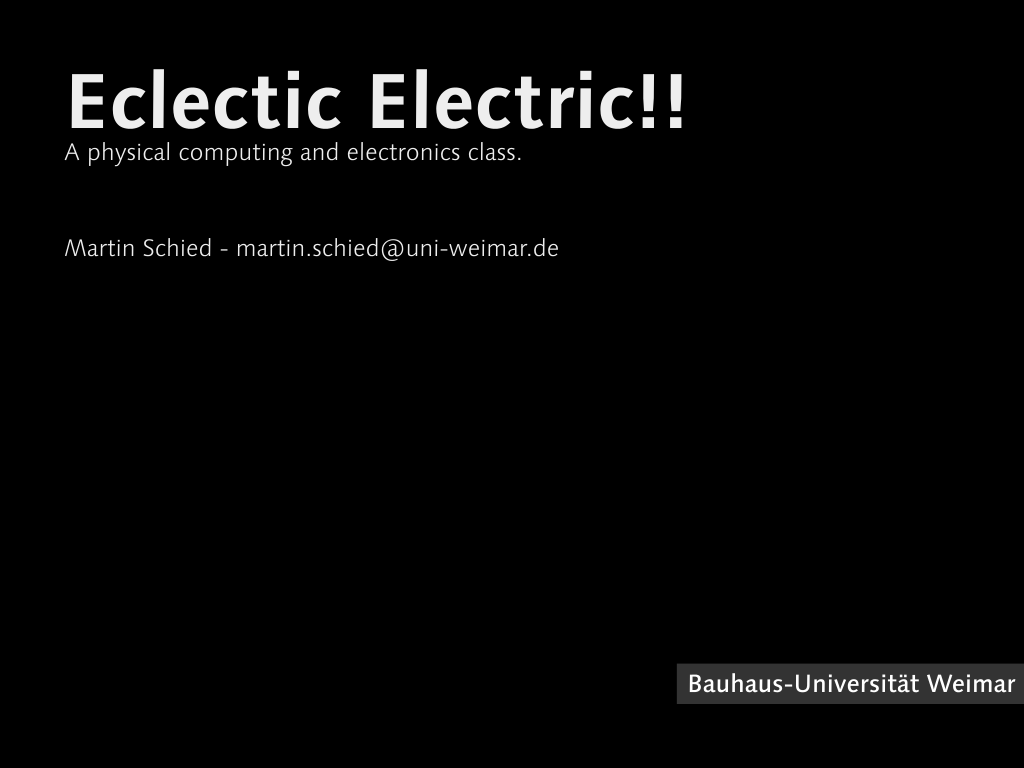 EclecticElectricII Showreel0.png