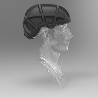 Skate-Helm Rendering / Ronny Haberer Skate-Helm Rendering / Ronny Haberer